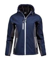 Tee Jays Ladies Lightweight Performance Hooded Soft Shell Jacket