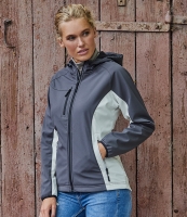 Tee Jays Ladies Lightweight Performance Hooded Soft Shell Jacket