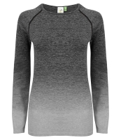 Tombo Ladies Seamless Fade Out Long Sleeve Top