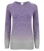 Tombo Ladies Seamless Fade Out Long Sleeve Top