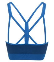 Tombo Ladies Seamless Panelled Crop Top