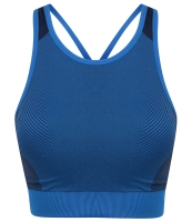 Tombo Ladies Seamless Panelled Crop Top