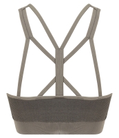 Tombo Ladies Seamless Panelled Crop Top