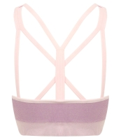 Tombo Ladies Seamless Panelled Crop Top