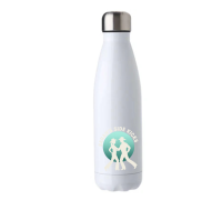 White Stainless Steel Water Bottle 