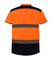 Yoko Two Tone Short Sleeve Polo Shirt