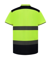 Yoko Two Tone Short Sleeve Polo Shirt