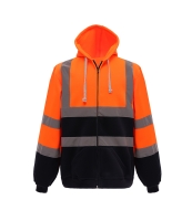 Yoko Hi-Vis Zip Hoodie
