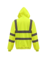 Yoko Hi-Vis Zip Hoodie