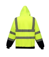 Yoko Hi-Vis Zip Hoodie