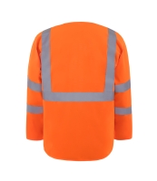 Yoko Hi-Vis Executive Long Sleeve Waistcoat