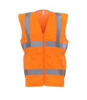 Yoko Ladies Hi-Vis Executive Waistcoat