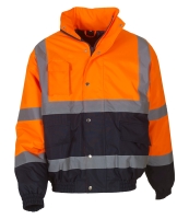 Yoko Hi-Vis Two Tone Bomber Jacket