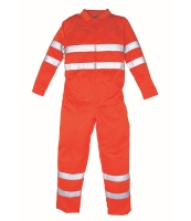 Yoko Hi-Vis Poly/Cotton Coverall