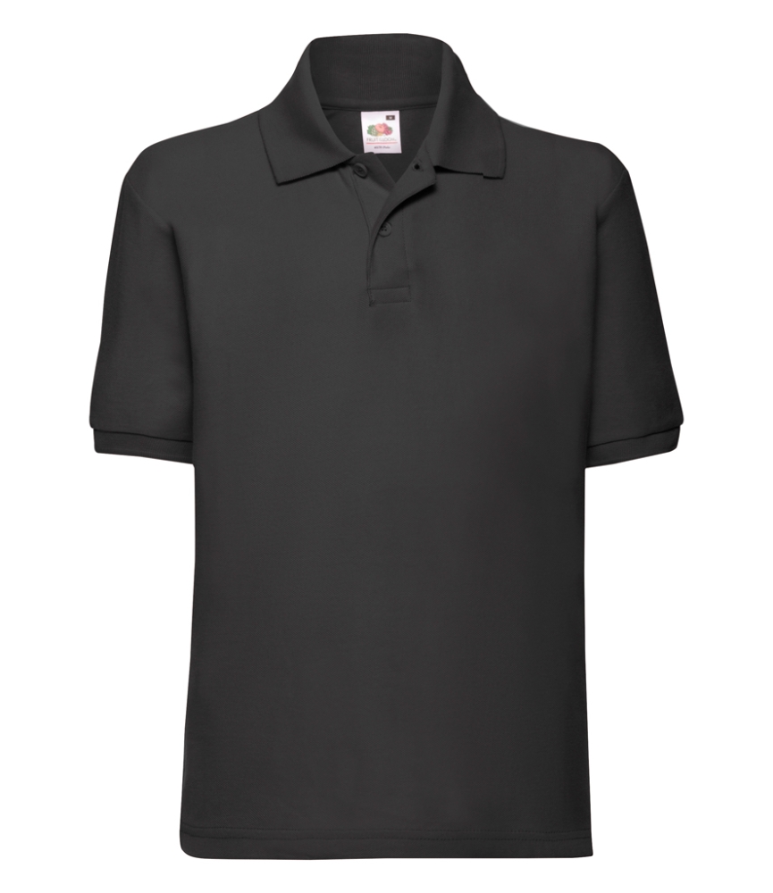 Fruit of the Loom Kids Poly/Cotton Piqué Polo Shirt