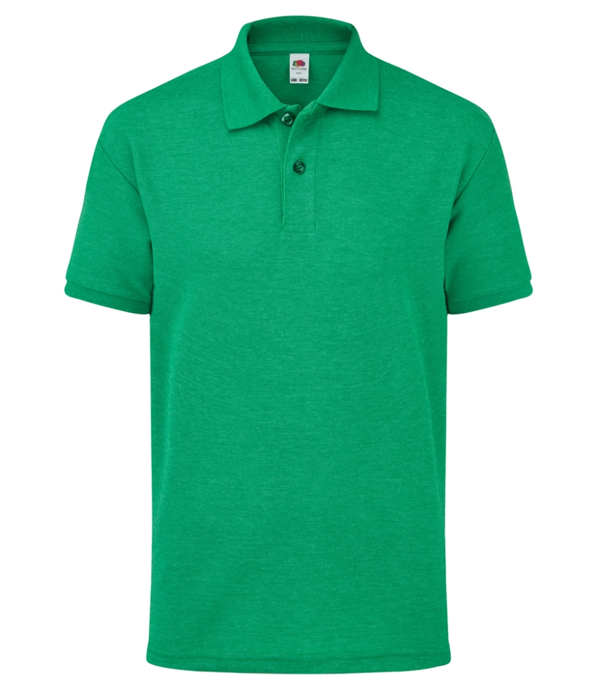 Fruit of the Loom Kids Poly/Cotton Piqué Polo Shirt