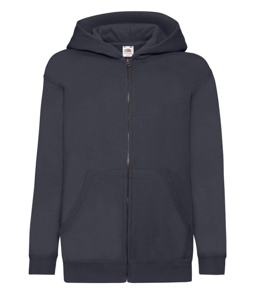 Fruit of the Loom Kids Classic Zip Hooded Sweatshirt