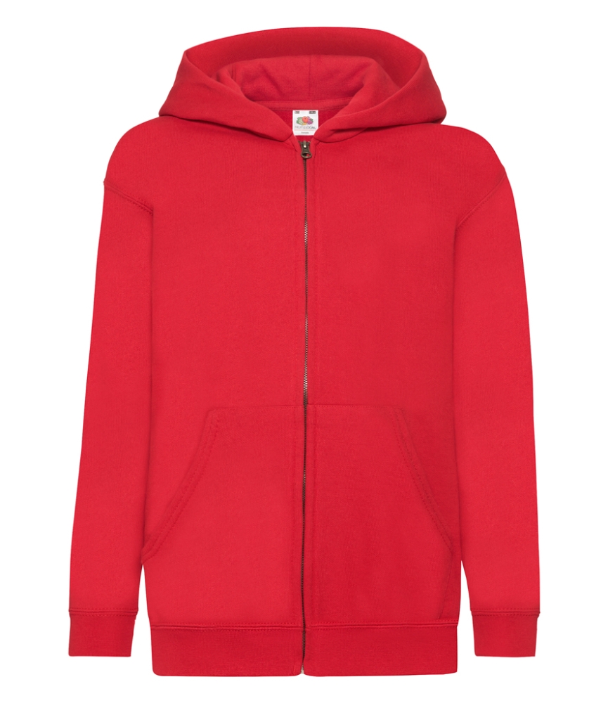 Fruit of the Loom Kids Classic Zip Hooded Sweatshirt