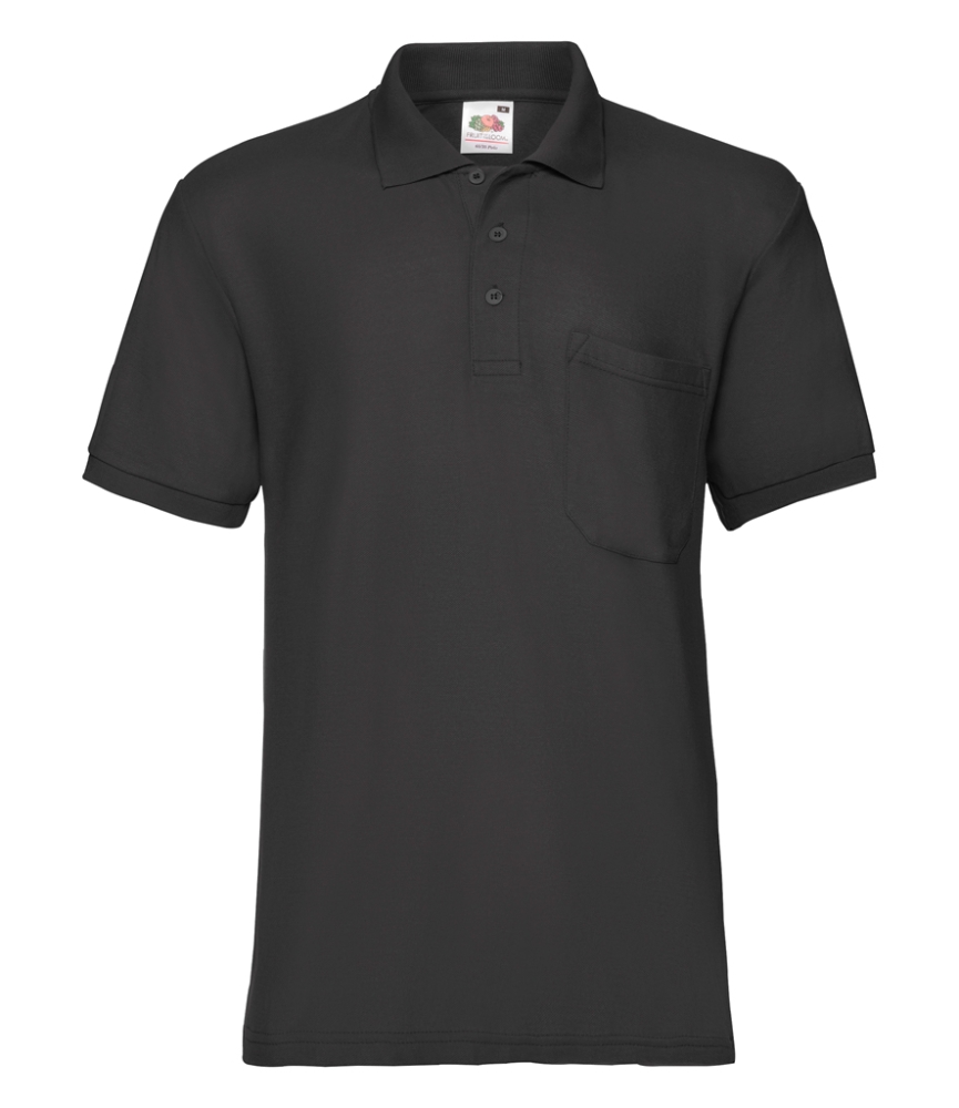 Fruit of the Loom Pocket Piqué Polo Shirt