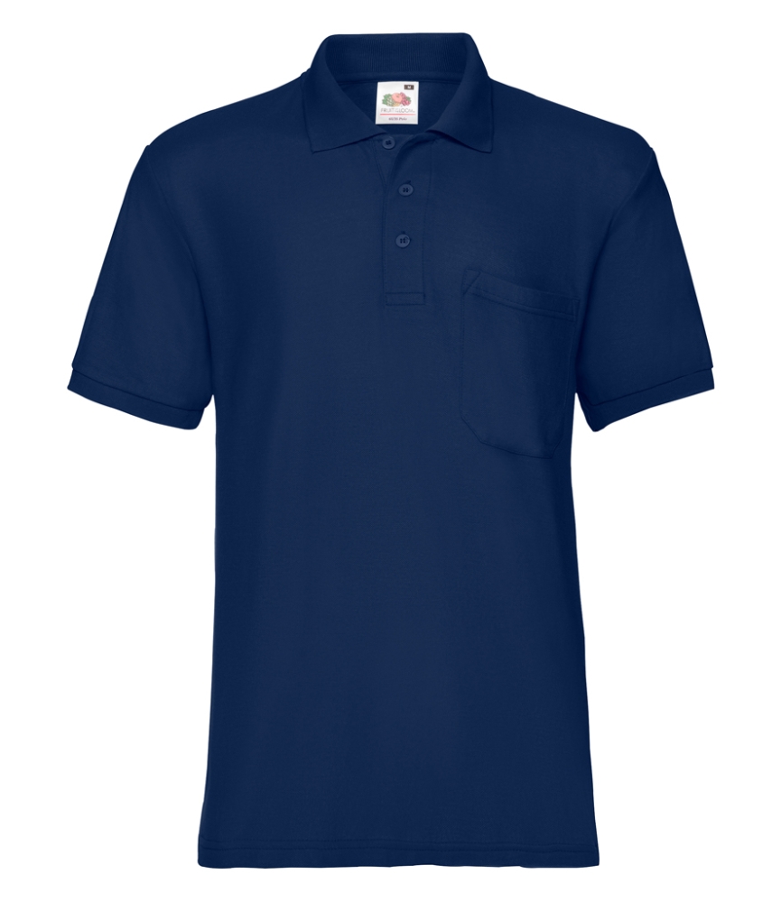 Fruit of the Loom Pocket Piqué Polo Shirt