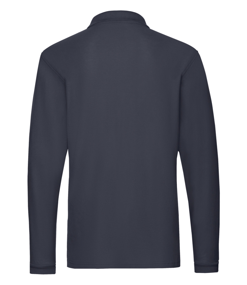 Fruit of the Loom Premium Long Sleeve Cotton Piqué Polo Shirt