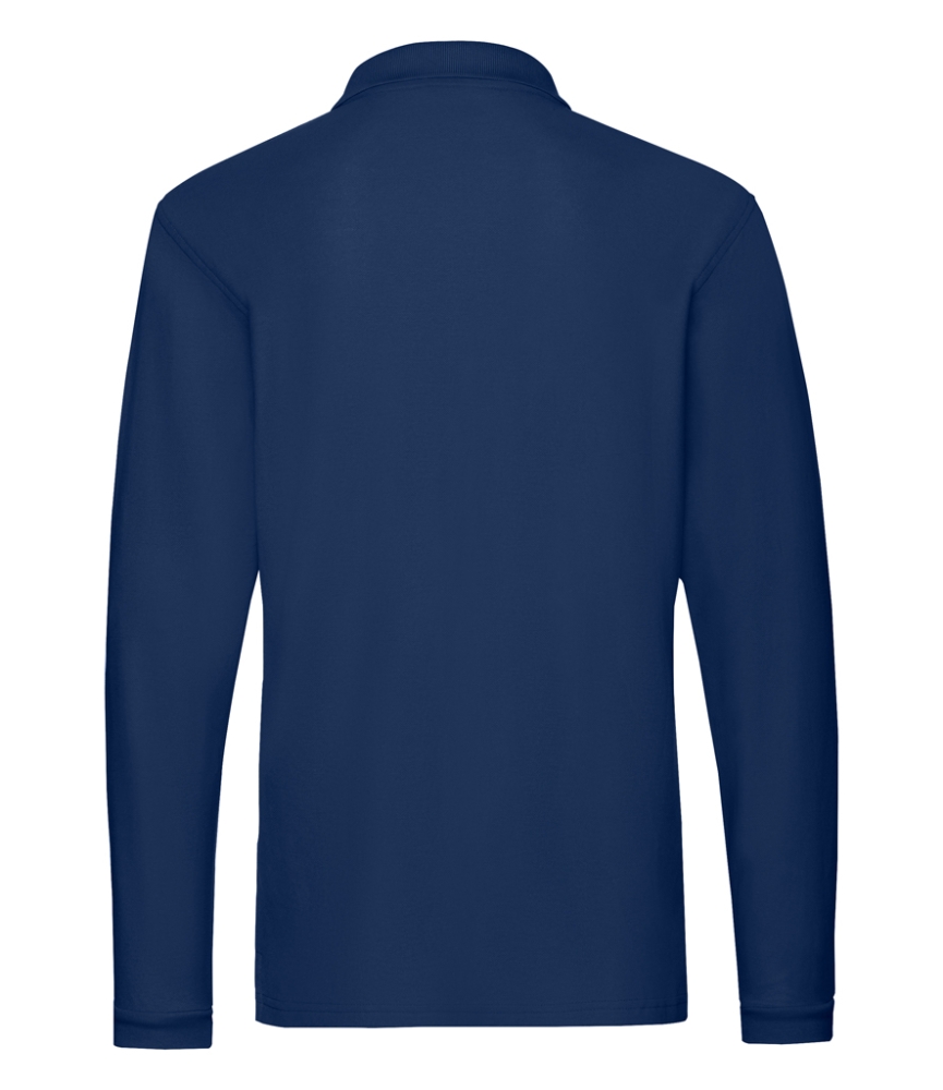Fruit of the Loom Premium Long Sleeve Cotton Piqué Polo Shirt
