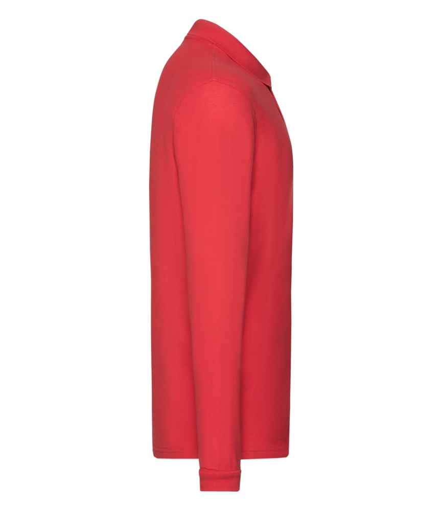 Fruit of the Loom Premium Long Sleeve Cotton Piqué Polo Shirt
