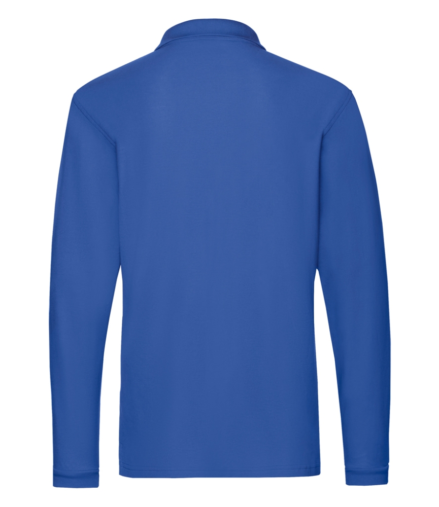 Fruit of the Loom Premium Long Sleeve Cotton Piqué Polo Shirt