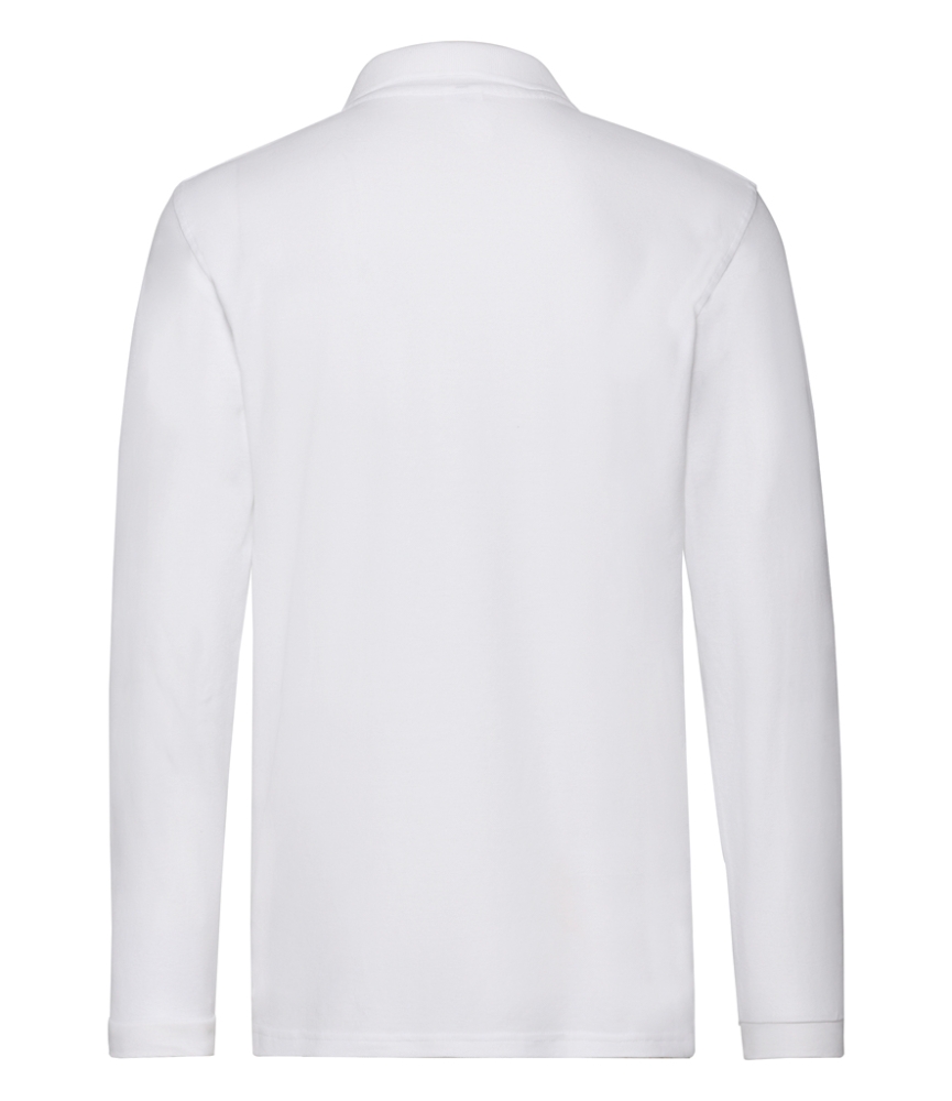 Fruit of the Loom Premium Long Sleeve Cotton Piqué Polo Shirt