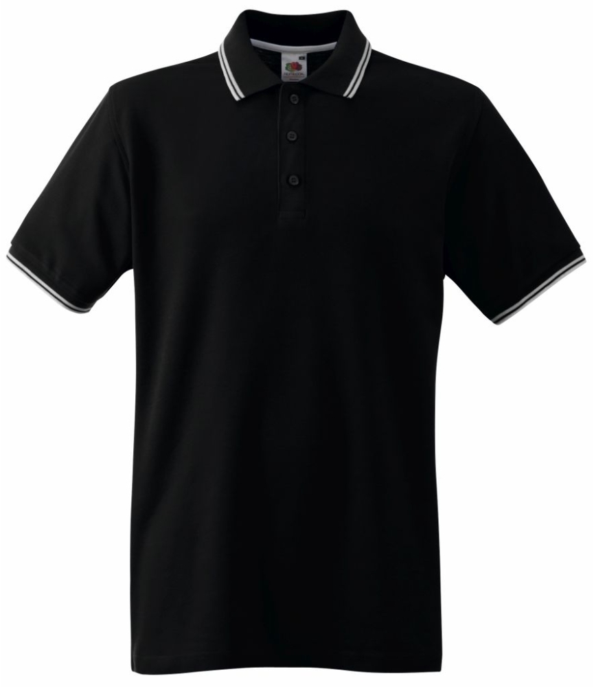 Fruit of the Loom Premium Tipped Cotton Piqué Polo Shirt