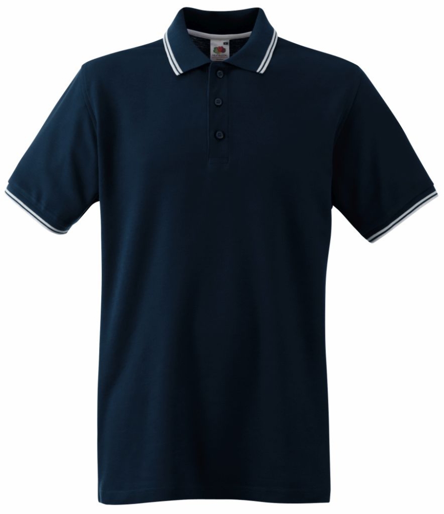 Fruit of the Loom Premium Tipped Cotton Piqué Polo Shirt