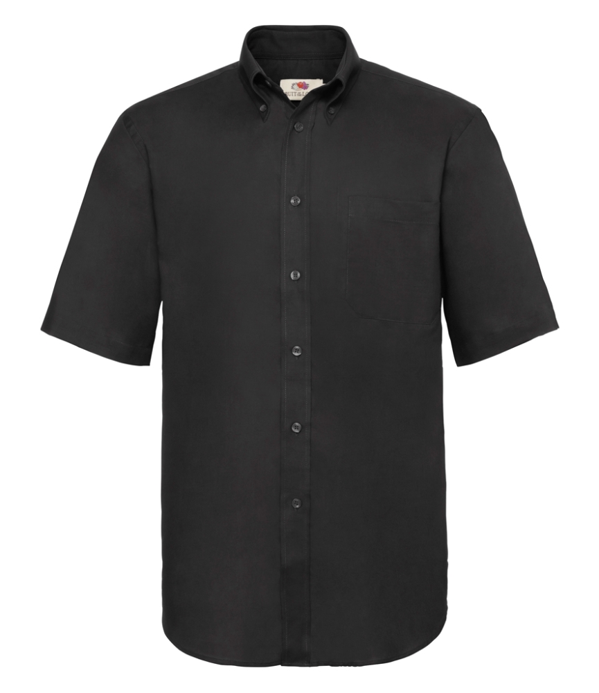 Fruit of the Loom Short Sleeve Oxford Shirt