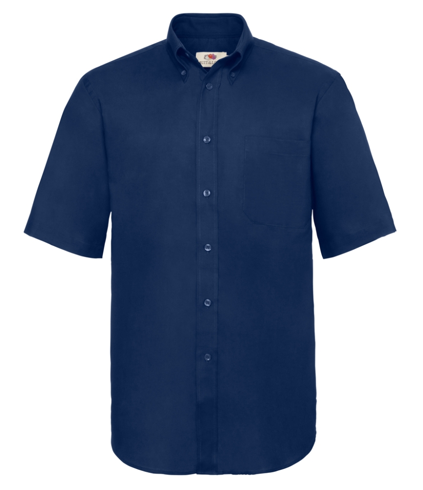 Fruit of the Loom Short Sleeve Oxford Shirt