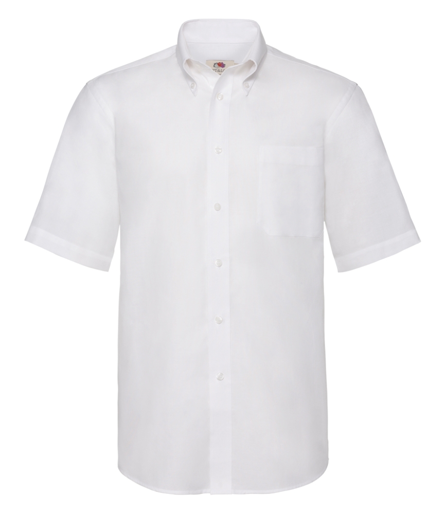 Fruit of the Loom Short Sleeve Oxford Shirt