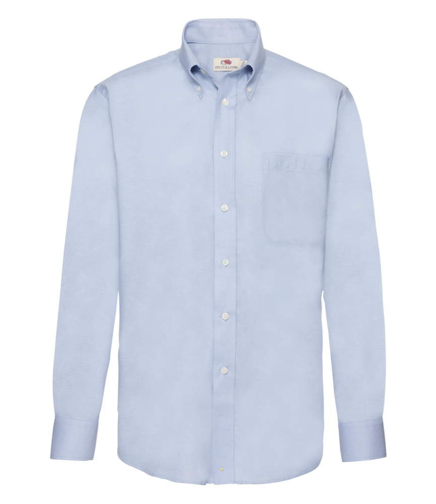 Fruit of the Loom Long Sleeve Oxford Shirt