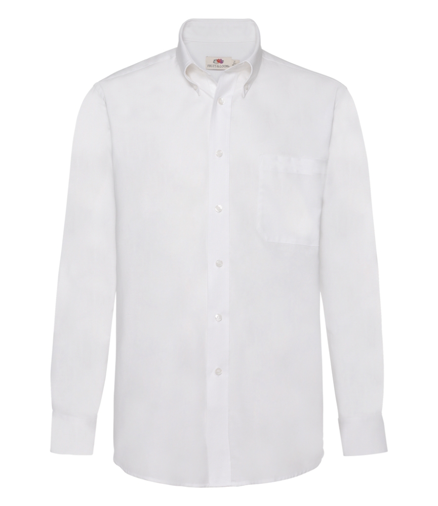 Fruit of the Loom Long Sleeve Oxford Shirt