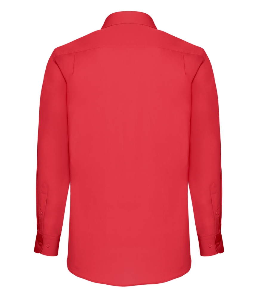 Fruit of the Loom Long Sleeve Poplin Shirt