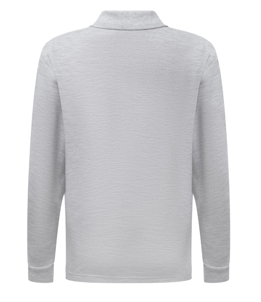 Fruit of the Loom Kids Long Sleeve Poly/Cotton Piqué Polo Shirt