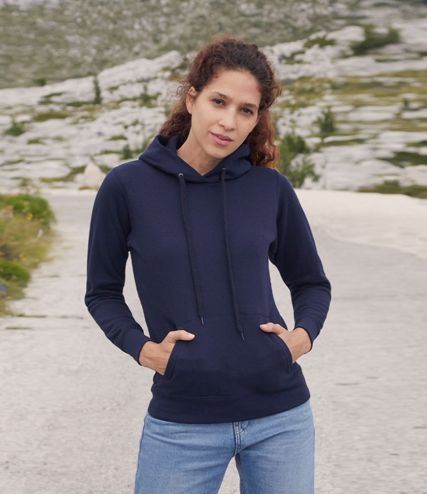 Fruit of the Loom Classic Lady Fit Hooded Sweatshirt