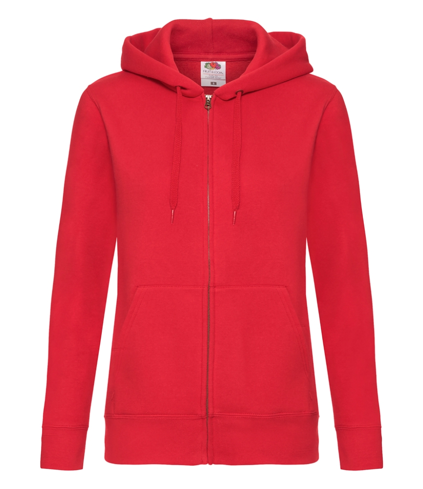 Fruit of the Loom Premium Lady Fit Zip Hooded Jacket