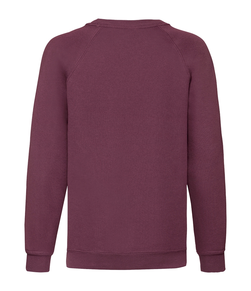 Fruit of the Loom Kids Classic Raglan Sweatshirt