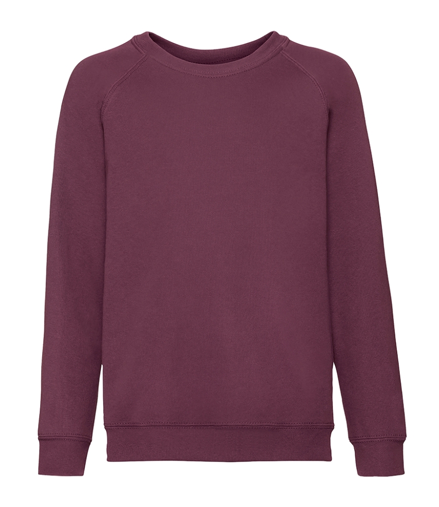 Fruit of the Loom Kids Classic Raglan Sweatshirt