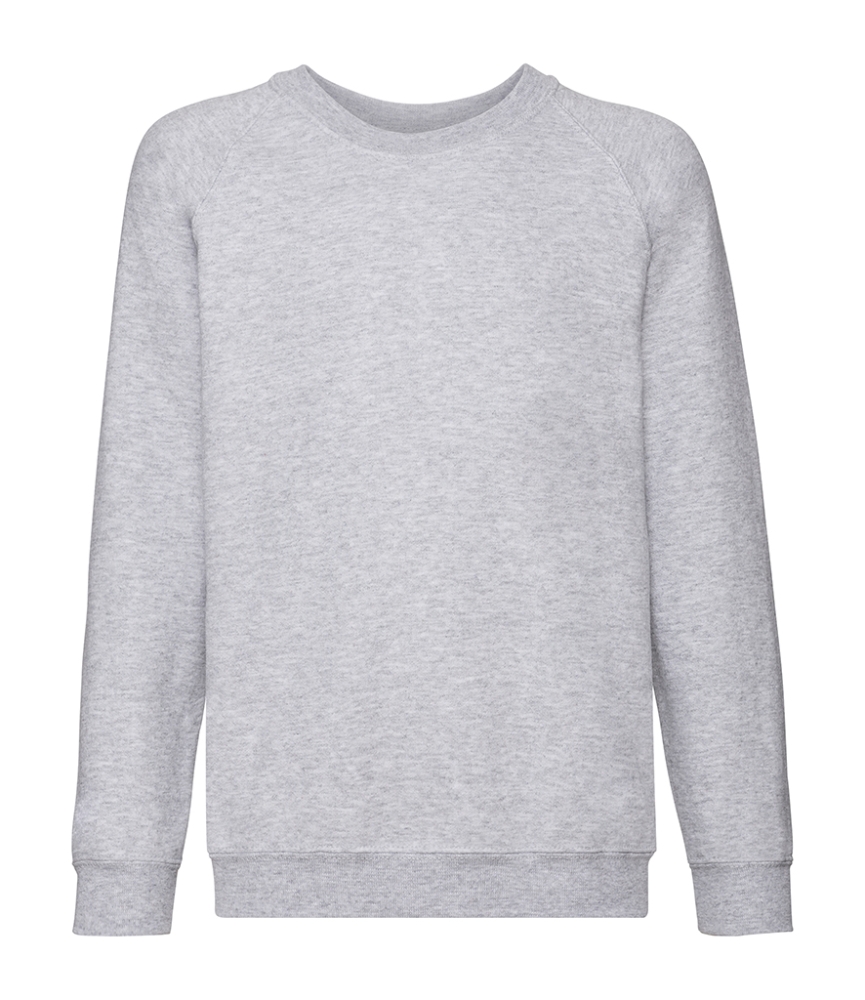 Fruit of the Loom Kids Classic Raglan Sweatshirt