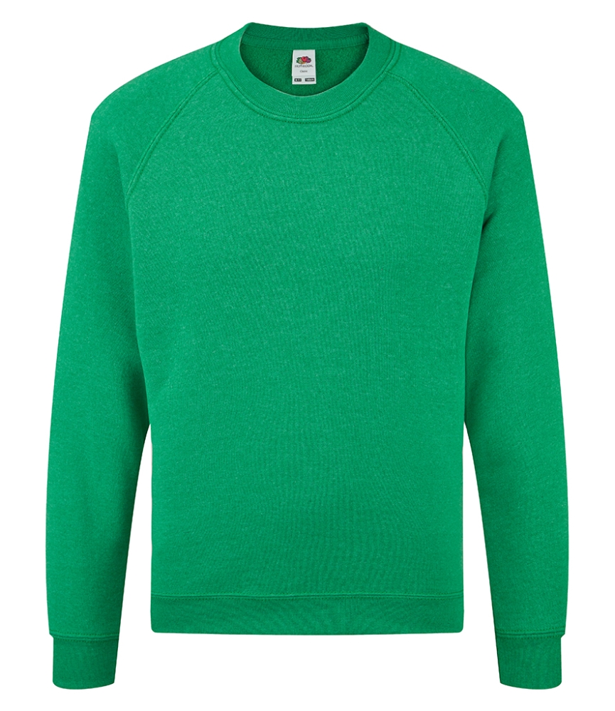 Fruit of the Loom Kids Classic Raglan Sweatshirt