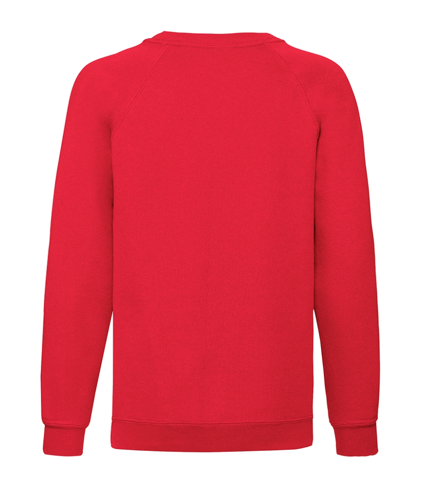 Fruit of the Loom Kids Classic Raglan Sweatshirt
