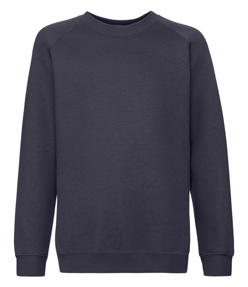 Fruit of the Loom Kids Premium Raglan Sweatshirt