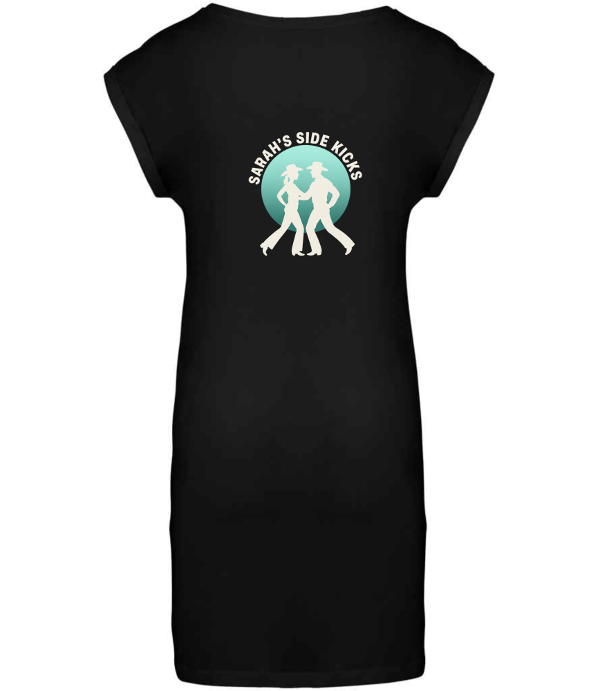 Black T shirt dress