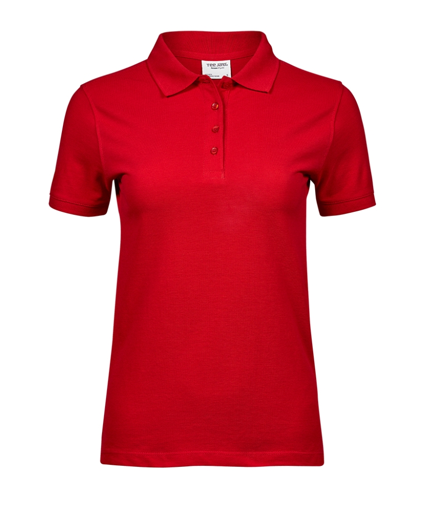 Tee Jays Ladies Heavy Cotton Piqué Polo Shirt