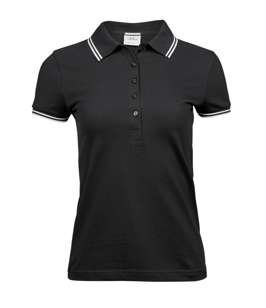 Tee Jays Ladies Luxury Stretch Tipped Polo Shirt