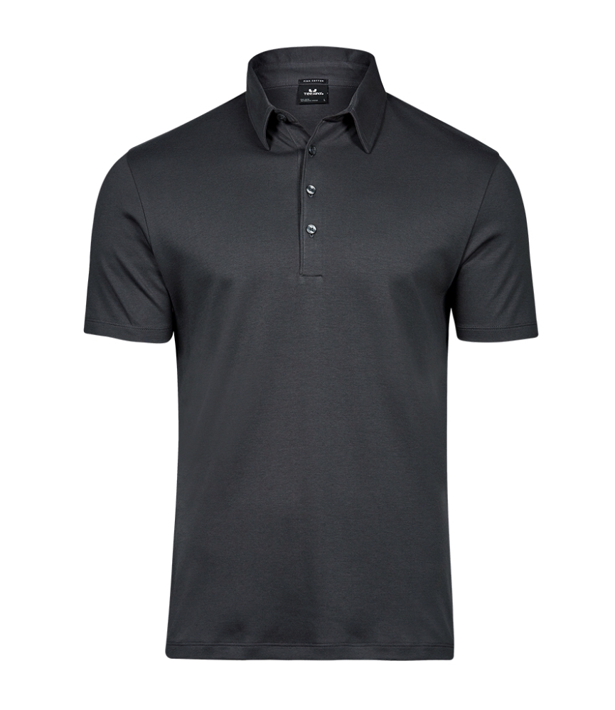 Tee Jays Pima Cotton Interlock Polo Shirt